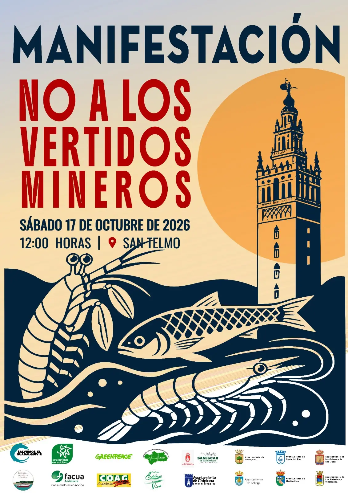 Imagen del artículo original: Amigas de la Tierra, Ecologistas en Acción, Greenpeace, SEO/BirdLife y WWF apoyan la manif