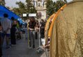 Imagen del artículo original: Acampada València no prevé desplazarse por el 9 d'Octubre y exige al Ayuntamiento buscar a